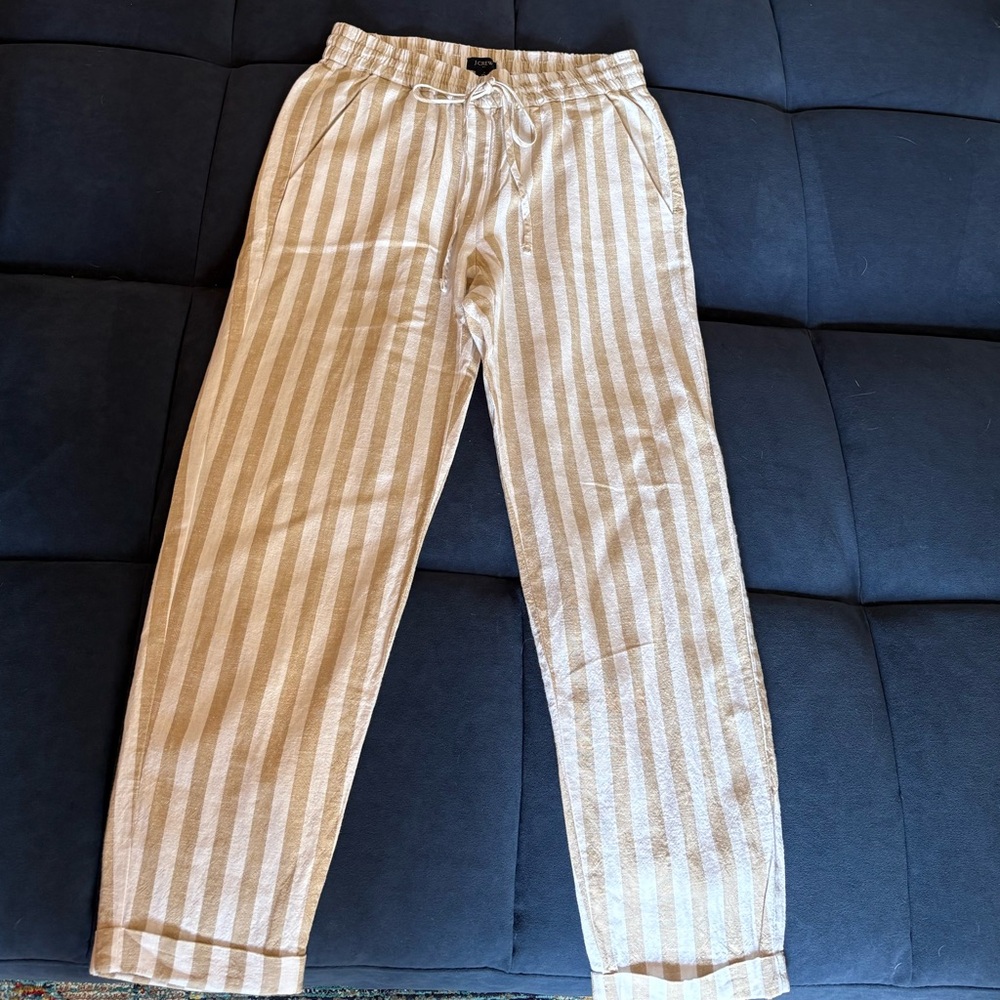 J. Crew Striped Seaside Pants
